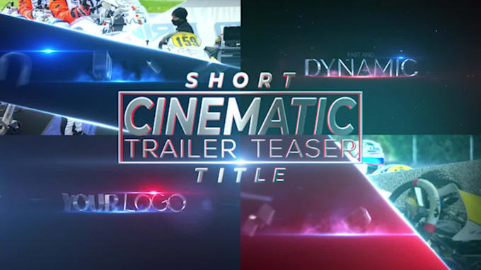 Hire a freelancer to do movie trailer title sequence, teaser or game trailers