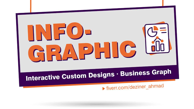 design custom business infographics, flow charts, and graphs