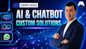 build a chatbot, chat gpt, open ai app for your business