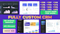 build custom CRM with client portal and admin dashboard