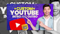 do custom youtube intro and outro, or motion graphics