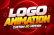 create modern logo animation and motion graphics