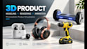 do realistic 3d product modeling, rendering and animation