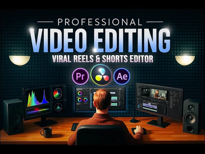 edit eyecatching reels and short videos for social media