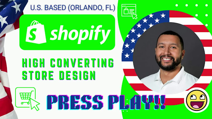 design and develop a professional shopify ecommerce website