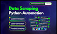 do python website scraping, data scraping, web scraper, extraction, automation