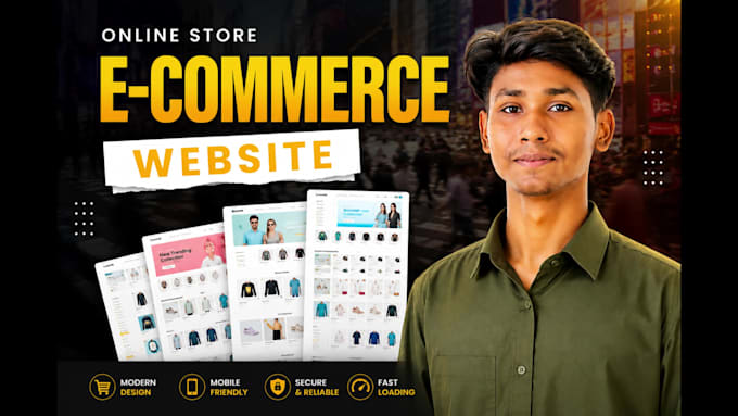 design ecommerce website using elementor woocommerce