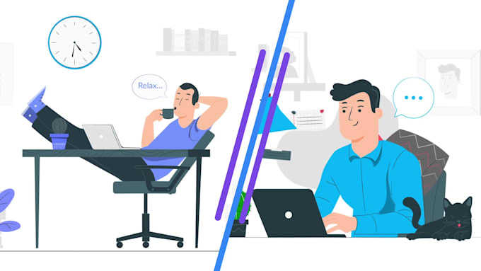 create 2d animated explainer video and animation
