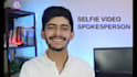 create natural selfie spokesperson video