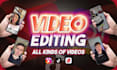 edit your social media videos, tiktok, shorts and reels