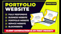 create effective portfolio website with admin panel