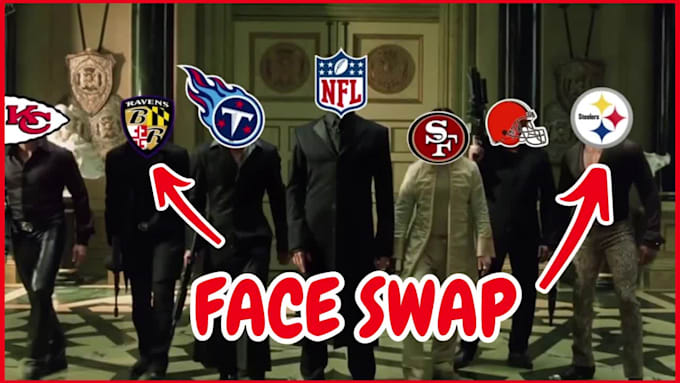 put face on video face swap or head swap funny comedy video