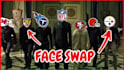 put face on video face swap or head swap funny comedy video