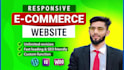build your wordpress ecommerce website or elementor ecommerce store