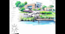 draw architectural perspectives and sketches in high quality