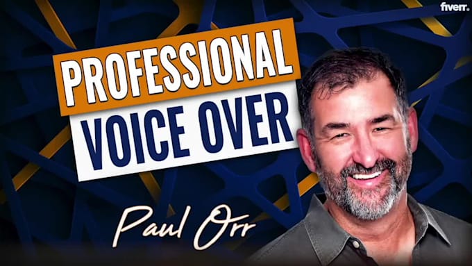 record a real human non ai american male voiceover