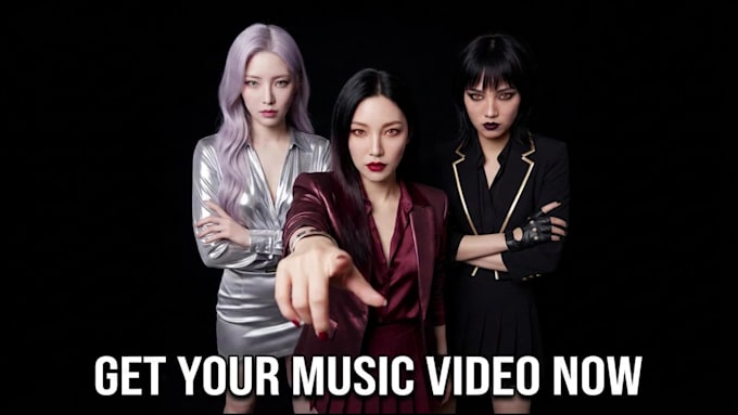 create a unique ai music video
