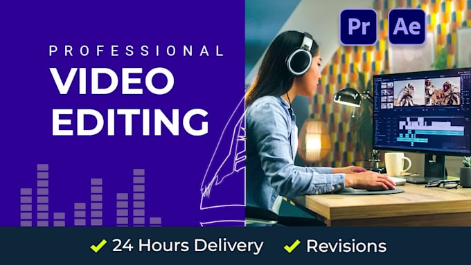 do professional video editing and youtube video edit
