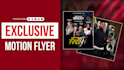 create an eye catching motion flyer and animated flyer