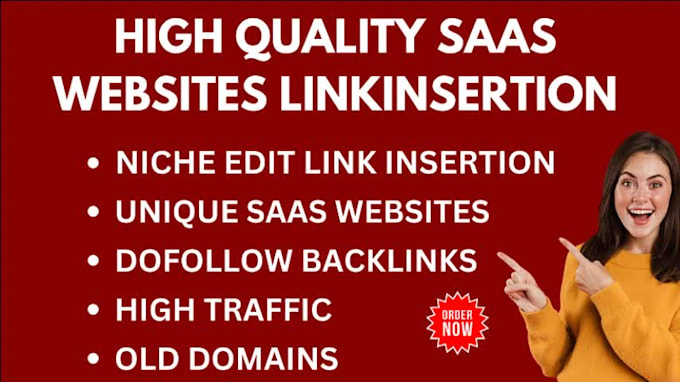 do saas link insertion on high quality saas website