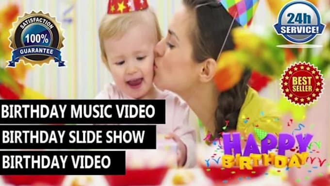make photo slideshow video with your photos and birthday slideshow video