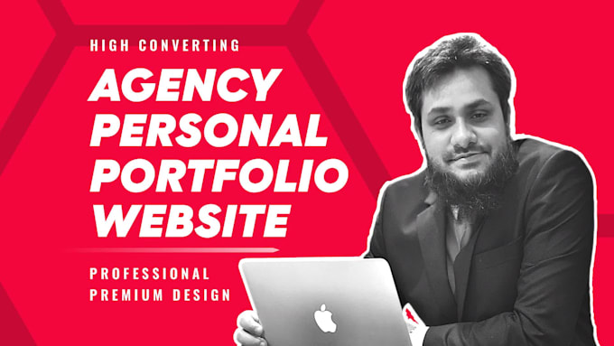 create personal portfolio website, resume, CV, business agency portfolio website