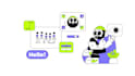 create mobile and website animation in rive, json, gif, svg