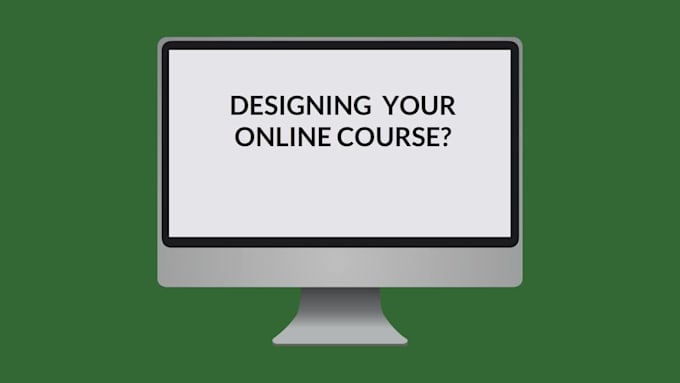 design perfect presentation for your online course