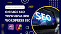 do on page and technical SEO service for your website