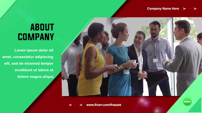 make a corporate video to promote a company