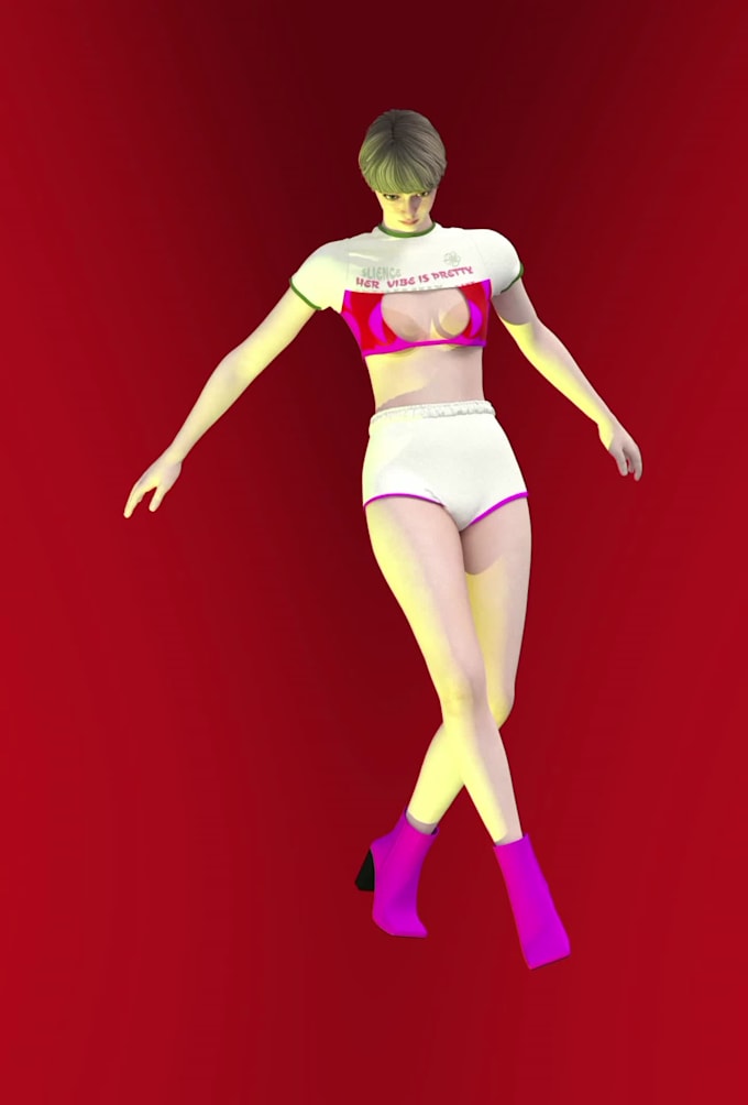 create clo 3d fashion designs tech packs and  second life