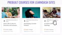 add my elearning courses to your site