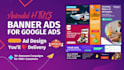 design creative HTML5 banner ads for google display ads