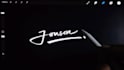 draw professional scripted unique real handwritten signature