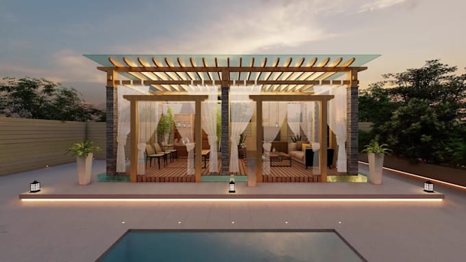 turn your design into a model and render it realistically