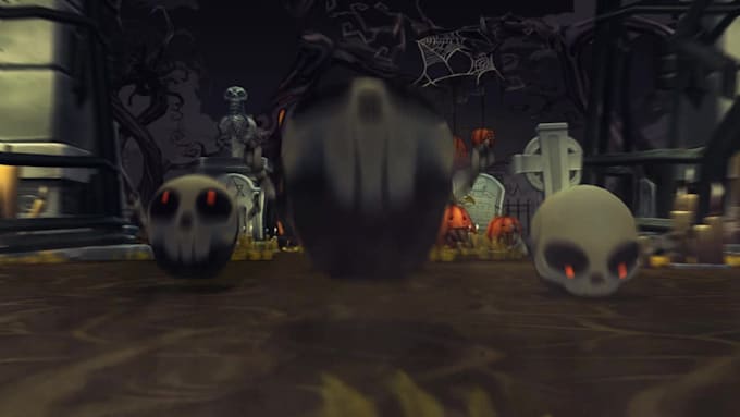 make awesome halloween greeting video