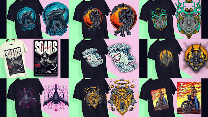 create a custom graphic t shirt design