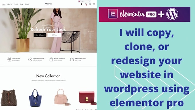 clone redesign duplicate wordpress website