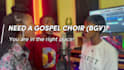 sing backing vocals, choir, record gospel choir, and harmony