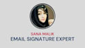 make email signature HTML, clickable HTML email signature