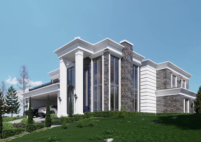 do stunning architectural exterior, interior and walkthrough