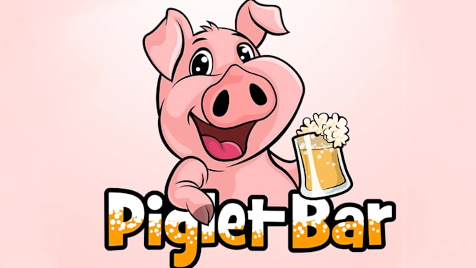 draw a cartoon logo, mascot, character