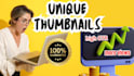 design catchy youtube thumbnail in 24 hours