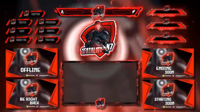 Red Dragon - Twitch Designs