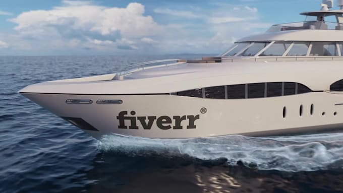 make luxury yacht boat logo opener