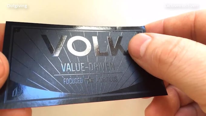 do uv spot business card design