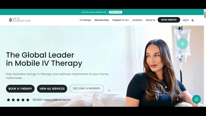 iv hydration website iv therapy website mobile iv hydration website