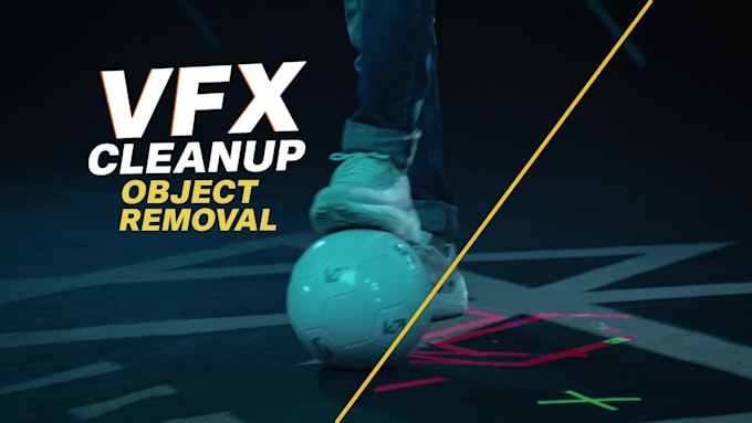do flawless clean up , wire removal ,vfx paint
