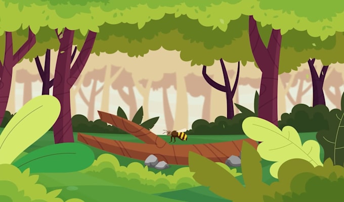 make a custom 2d animated illustration video like kurzgesagt