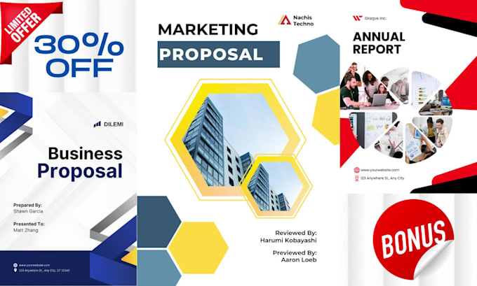 create professional booklet or brochure design